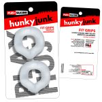 Fit Grips 2-Pack Ergo-Fit Cockrings Clear Clear