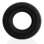 Roto Grooved Gripper-Ribbed Cockring Black Fog - Image 3