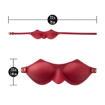 Temptasia Ardor - Blindfold - Red - Image 2
