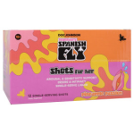Spanish Fly Shot for Her 12 Pack Display 2 Fl Oz Bottle Pineapple Passion