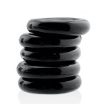 Jacker 5-Stack Five-Pack Tube Super-Strong Cockrings Black - Image 3