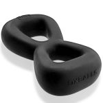 Boomerang Double-Ring Cockring & Nut-Tugger Black - Image 5