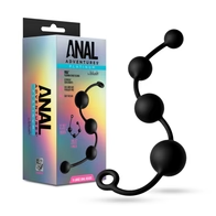 sEbPnoZL Anal Adventures Platinum X-Large Anal Beads - Image 1