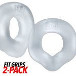 Fit Grips 2-Pack Ergo-Fit Cockrings Clear Clear - Image 2
