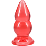 Crystal Jellies - Double Pop Plug - 6 Inch Pink - Image 2