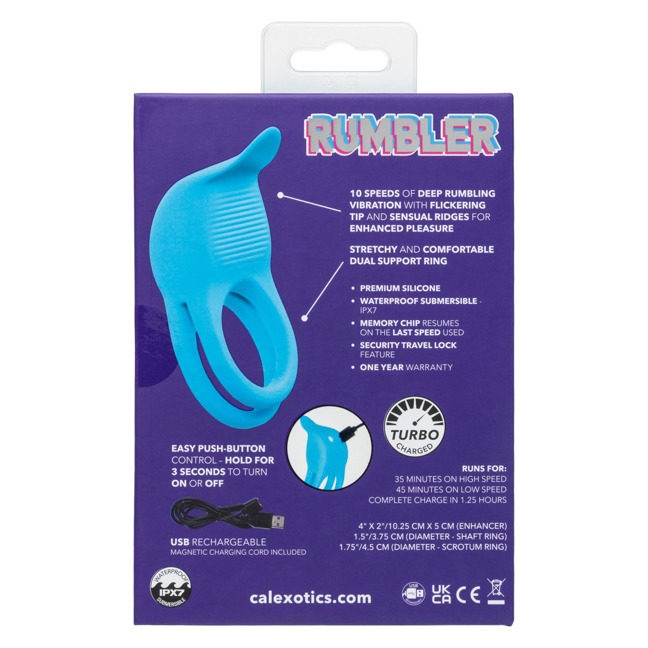 2EVWYp4A Rumbler Rumble Dual Ring Blue - Image 1