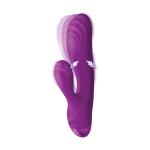 Bg G-Spot Silicone Rabbit Vibrator Purple - Image 2