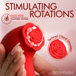 Bl Moving Bead Silicone Vibrator Red - Image 2