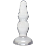 Crystal Jellies - Novice Pop Plug - 4 Inch Clear - Image 3