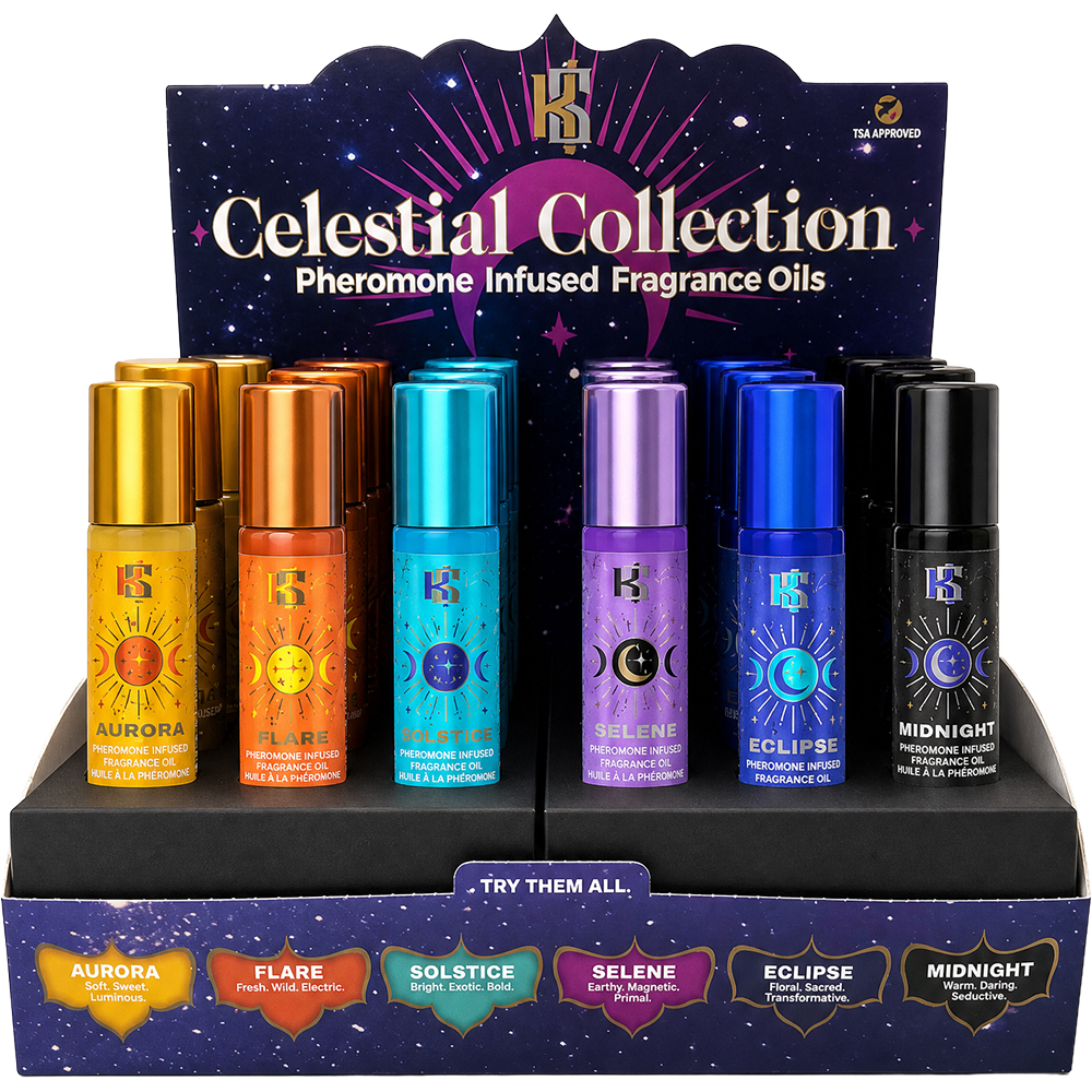 H6fFF2iU Celestial Roll-on Pheromone Prepack Display 24 Assorted Roll-Ons - Image 1