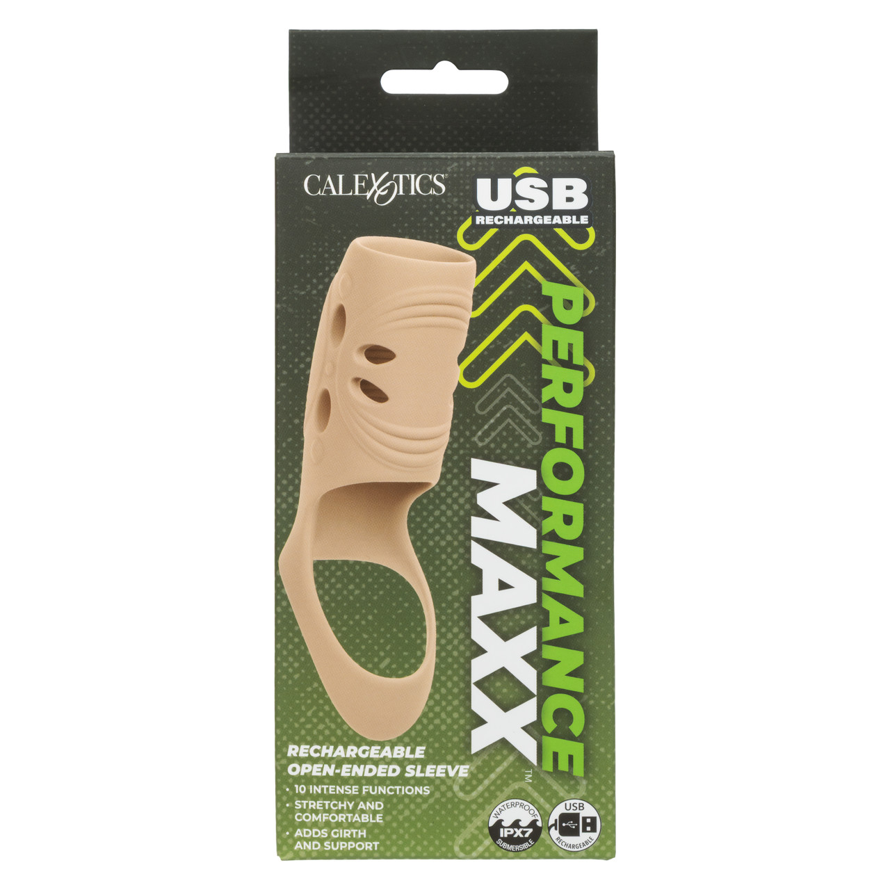 IFyOohdm Performance Maxx Rechargeable Open-Ended Sleeve - Ivory - Image 1