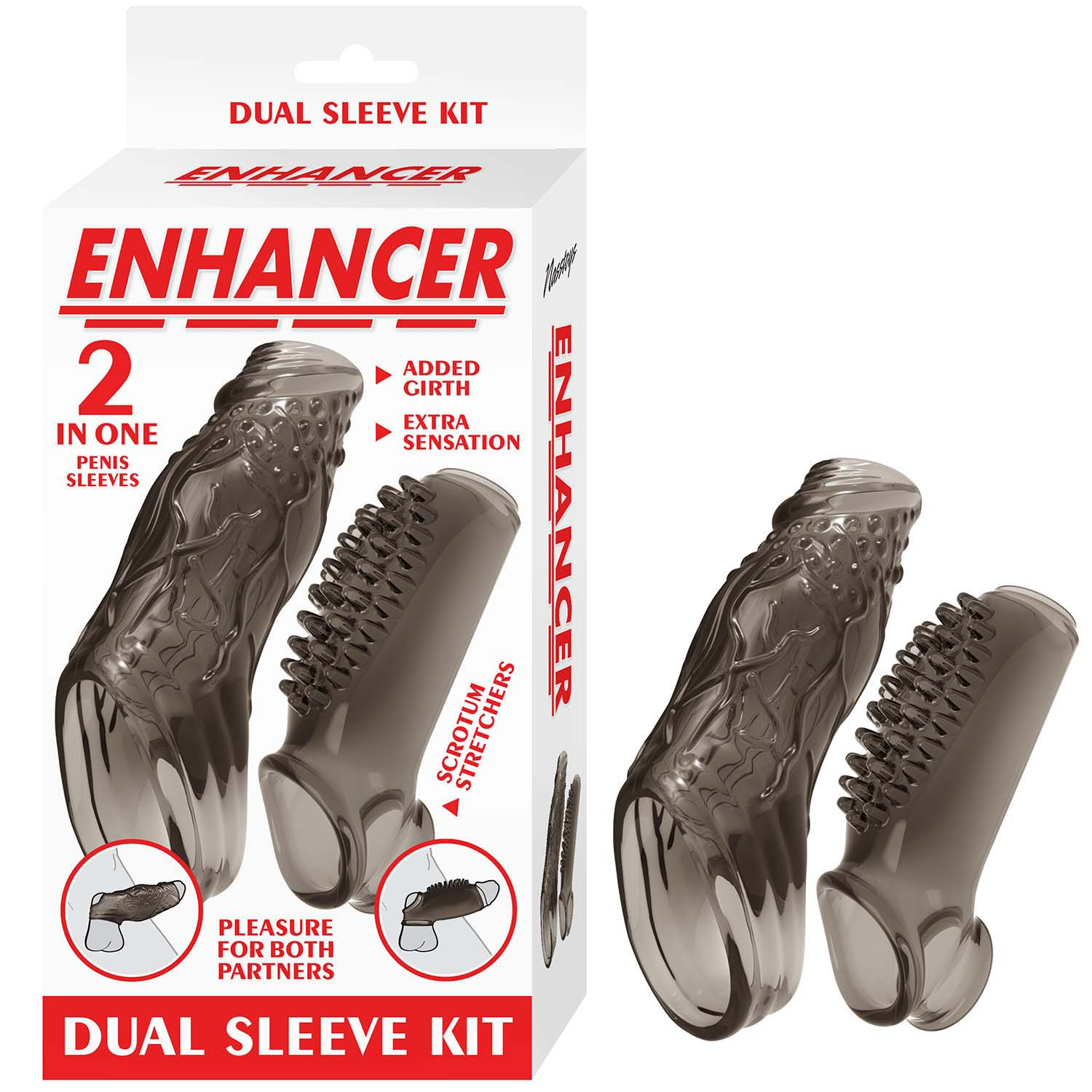 PGJBtz9J Enhancer Dual Sleeve Kit Smoke - Image 1