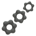 Alpha Liquid Silicone 3 Ring Endurance Set Grey - Image 2