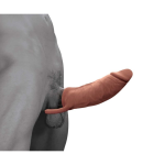The Great Extender 2 in 1 8" Extender & Masturbator Brown - Image 3