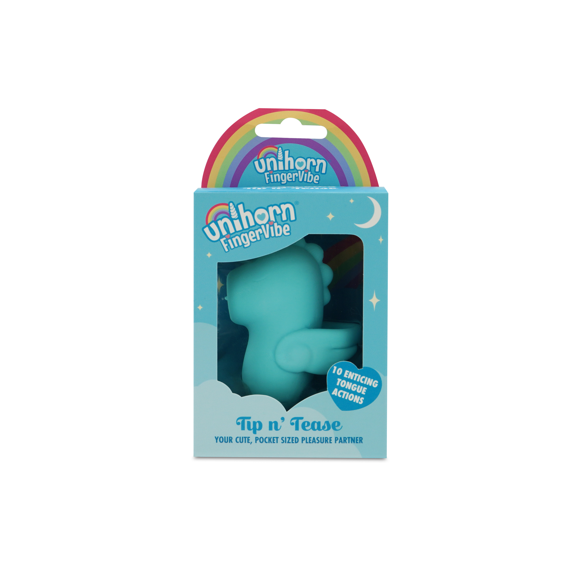 dj1DzbmE Unihorn Finger Vibe - Tip N Tease Blue - Image 1
