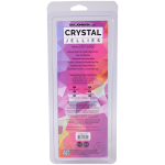 Crystal Jellies - Realistic Cock - 7 Inch Purple