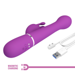 Pretty Love Twinkled Tenderness Dejon Thrusting Rabbit - Fuchsia - Image 2