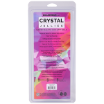 Crystal Jellies - Curved Realistic Cock With Balls - 7 Inch Teal