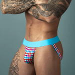 Soo Cumfy Gingham Jock Gingha Small Medium