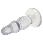 Crystal Jellies - Novice Pop Plug - 4 Inch Clear - Image 2