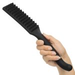 Nocturnal Collection Silicone Spiked Paddle Black - Image 2