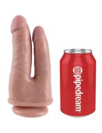 King Cock Double Penetrator - Flesh - Image 2