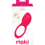 Riski Rechargeable Clitoral Vibe for Couples Pink