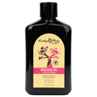 3reUx3MY Hemp Seed at Night Massage Oil Aphrodisiac Collection Wild Pink Rose 8.4oz 250ml - Image 1