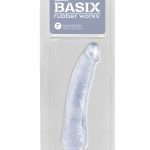 Basix Rubber Works - Slim 7 Inch With Suction Cup - Clear