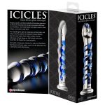 Icicles No. 5 - Clear / Blue