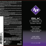 ID Silk Silicone and Water Blend Lubricant 4.4 Oz
