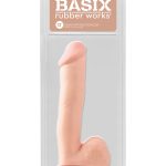 Basix Rubber Works 12 Inch Dong With Suction Cup - Light
