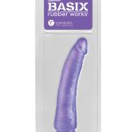 Basix Rubber Works - Slim 7 Inch With Suction Cup - Purple