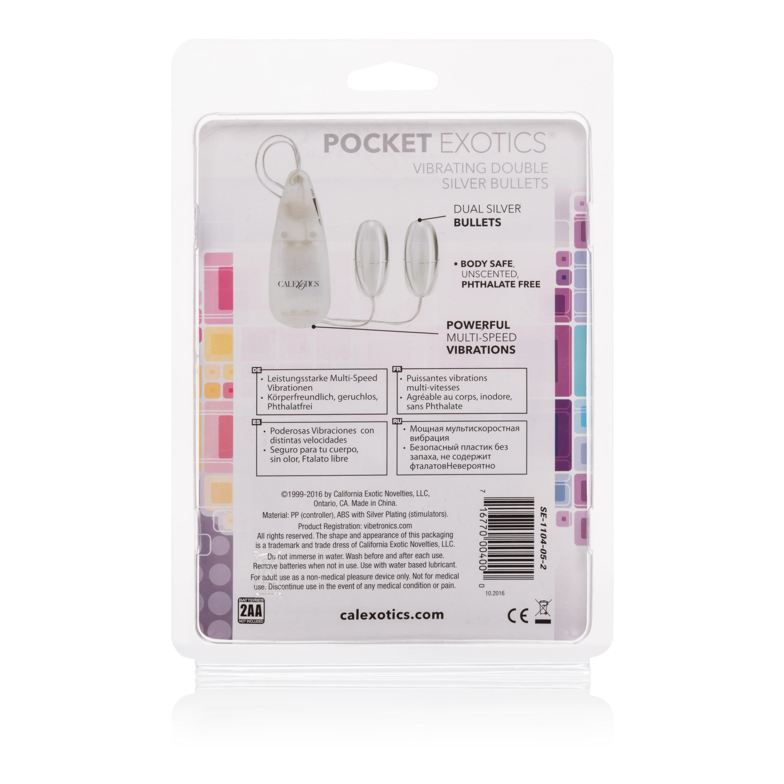 AfOcnWluxlcK8LtJx2JTdg4tBrLaUdKH Pocket Exotics Vibrating Double Silver Bullets - Image 1