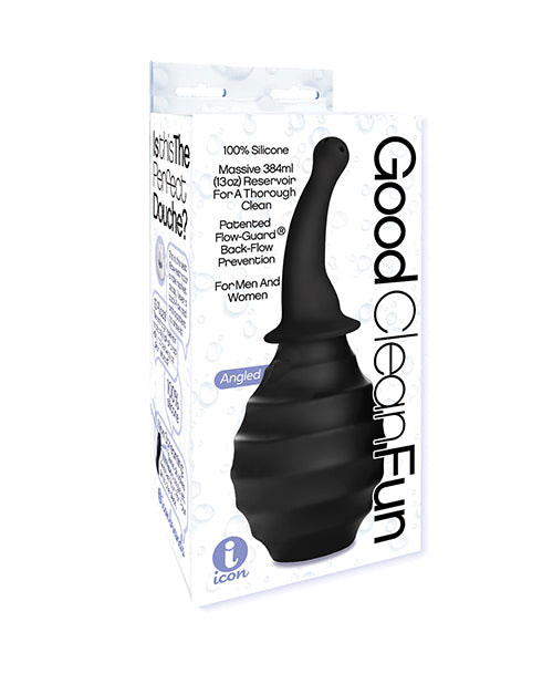 IeSI2Vsr Good Clean Fun Angled Douche Black - Image 1
