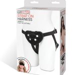 Neoprene Strap-on Harness - Black