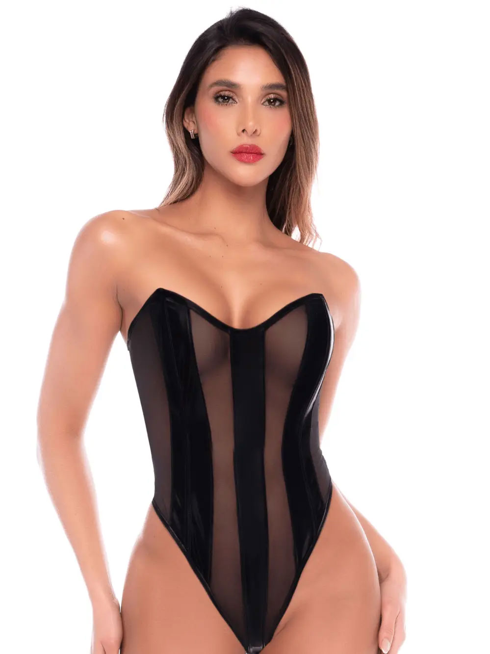 SN6QDs2q Bodysuit Liquid Black Large/extra Large - Image 1