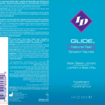 ID Glide Water Based Lubricant 4 Oz Travel Tube