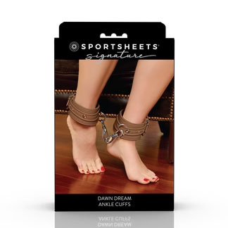 mdL0Vsny Signature Dawn Dream Ankle Cuffs Brown - Image 1