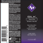 ID Silk Silicone and Water Blend Lubricant 1 Oz