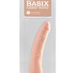 Basix Rubber Works - Slim 7 Inch With Suction Cup - Flesh