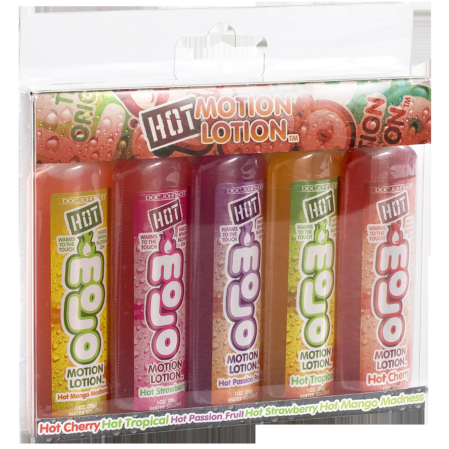 xZ6FyCID6qFUTbSzvrnhRZOi8ginqKEv Hot Motion Lotion - Molo - 5 Pack - Image 1