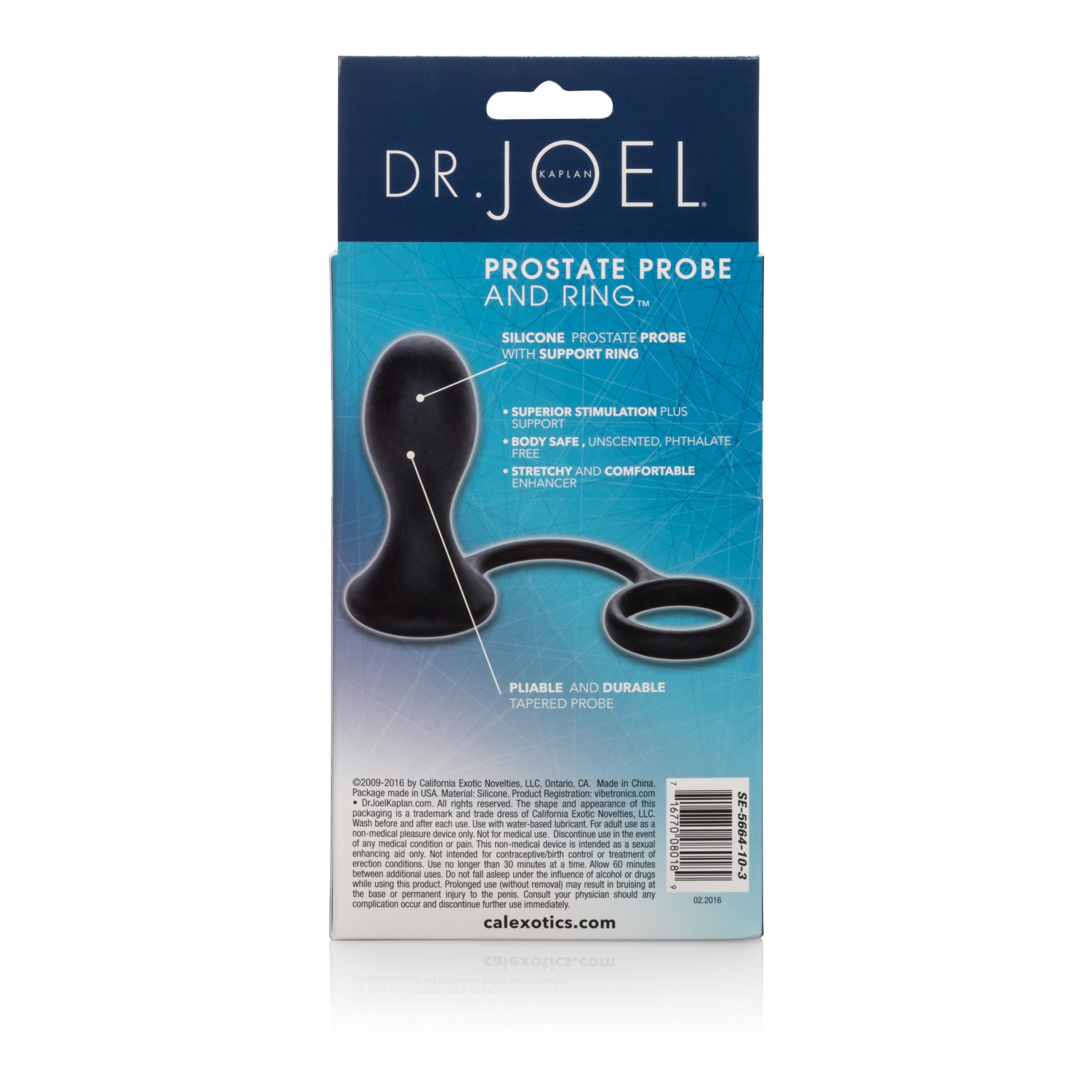 0B02cDXL79hXbbvW8xjFz3lvn8MxRjaa Dr. Joel Kaplan Prostate Probe and Ring - Black - Image 1