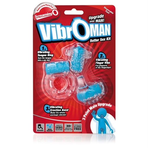 0dbb14bb2e8c014fdff4a72ea9b8192e Screaming O Vibro Man - Each - Blue - Image 1