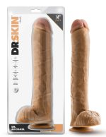 Dr. Skin - Dr. Michael - 14 Inch Dildo With Balls Tan - Image 5