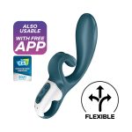 Hug Me - Rabbit Vibrator - Grey/blue - Image 3