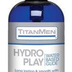 Titanmen Hydro Play Water Based Glide - Bulk - 8 Fl. Oz.