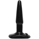 Classic Butt Plug Smooth - Small - Black - Image 2