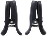 Merci - Vibro Grippers - Wireless Vibrating Nipple Clamps With Rechargeable Case - Black - Image 2