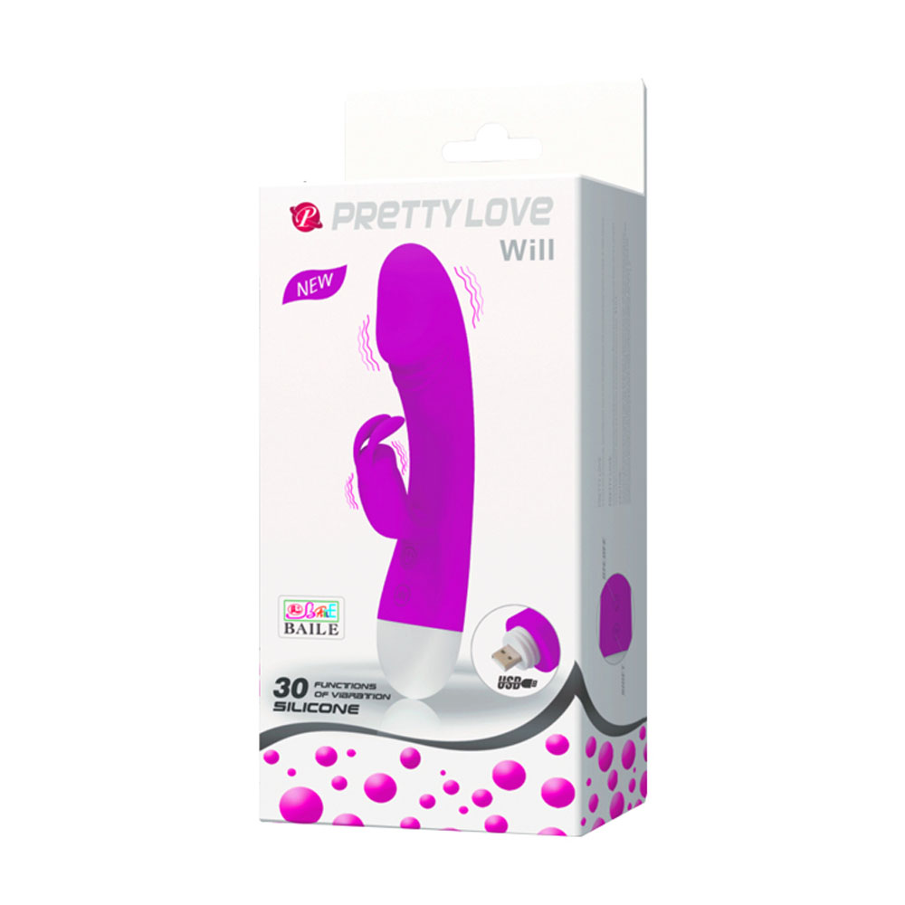 7qaChxduB2XezA9XN9vQowffCtj80zEN Pretty Love Will 30 Function Rabbit Style Vibrator - Image 1